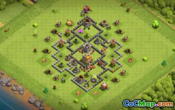 Top Town Hall 7 Base Layouts with Copy Links #36793