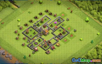 Top Town Hall 7 Base Layouts with Copy Links #36794