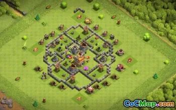 Best Town Hall 7 Base Layouts with Copy Links #36814