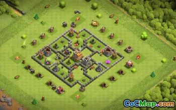 Best Town Hall 7 Base Layouts with Copy Link #36816
