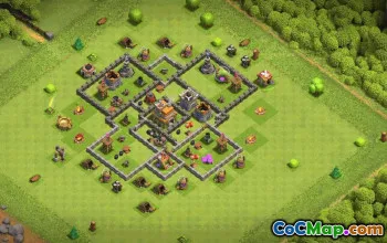 Top Town Hall 7 Base Layouts for Clash of Clans #36820