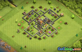 Top Town Hall 7 Base Layouts for Clash of Clans #36821