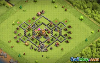 Top Town Hall 7 Base Layouts for Clash of Clans #36852