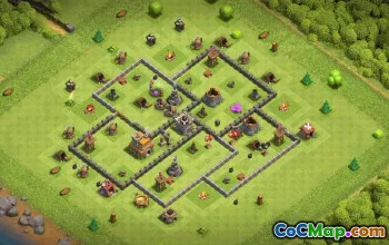 Top Town Hall 7 Base Layouts with Copy Links #36860