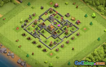 Top Town Hall 7 Base Layouts & Maps #36862