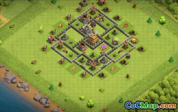 Top Town Hall 7 Base Layouts for Clash of Clans #36863