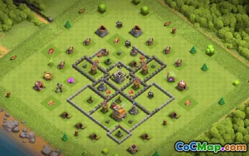 Best Town Hall 7 Base Layout with Copy Link #36887