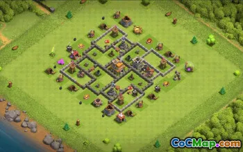 Top Town Hall 7 Base Layouts for Clash of Clans #36891