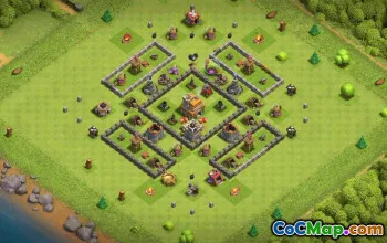 Top Town Hall 7 Base Layouts with Copy Links #36909