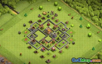 Best CoC Town Hall 7 Base Layouts with Links #36913