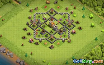 Top Town Hall 7 Base Layouts for Clash of Clans #36916
