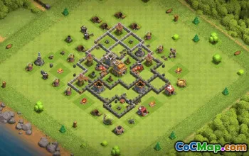 Top Town Hall 7 Base Layouts for Clash of Clans #36924