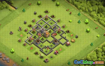 Top TH7 Clash of Clans Base Layouts & Maps #36930