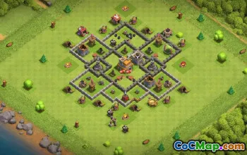 Best Town Hall 7 Base Layouts & Maps #36942