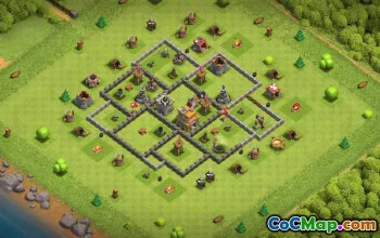 Best TH7 Clash of Clans Base Layouts with Links #36946