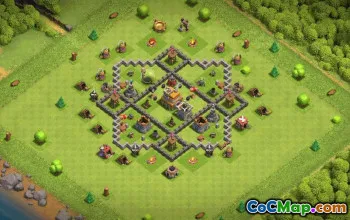 Best TH7 Clash of Clans Base Layouts #36948