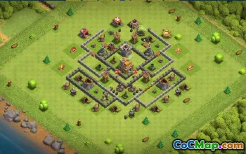 Top Town Hall 7 Base Layouts with Copy Links #36961