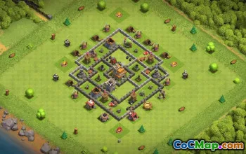 Top Clash of Clans Town Hall 7 Base Layouts #36967