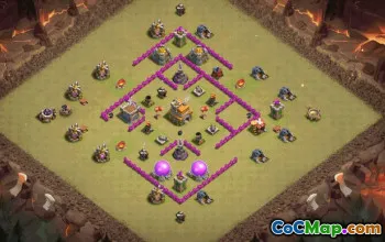 Top TH7 Clash of Clans Base Layouts & Maps #36982