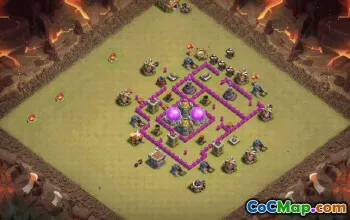 Best CoC Town Hall 7 Base Layouts with Link #36985