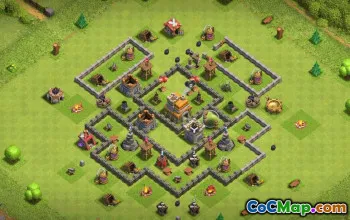 Top Town Hall 7 Base Layouts for CoC #37002