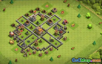 Top TH7 Base Layouts for Clash of Clans #37003
