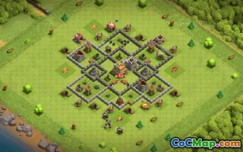 Top Town Hall 7 Base Layouts & Maps #37006