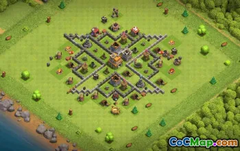 Copy Town Hall 7 Base Layout for Clash of Clans #37011