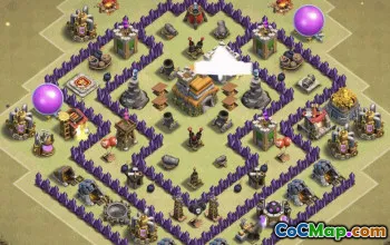 Top Town Hall 7 Base Layouts & Links #37082
