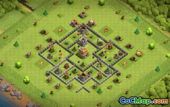 Copy Town Hall 7 Base Layouts & Maps #37105