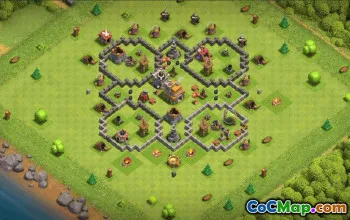 Top Town Hall 7 Base Layouts with Copy Link #37106