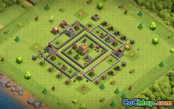 Top Town Hall 7 Base Layouts with Copy Links #37158