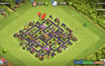 Top Town Hall 7 Base Layouts with Link #37177