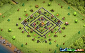 Top Town Hall 7 Base Layouts for Clash of Clans #37192