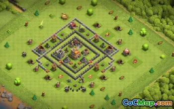 Top Town Hall 7 Base Layouts with Copy Links #37200