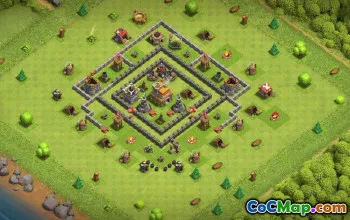 Top Town Hall 7 Base Layouts & Links #37201