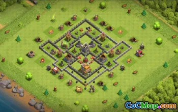 Top Town Hall 7 Base Layouts with Copy Links #37244