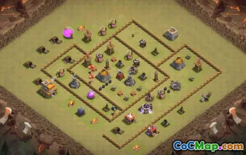 Top TH7 Clash of Clans Base Layouts & Maps #37293