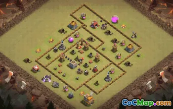Top TH7 Clash of Clans Base Layouts & Links #37295