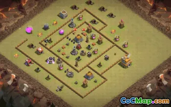 Best TH7 Clash of Clans Base Layouts with Links #37297