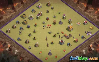 Best Copy Base Layout for TH7 Clash of Clans #37315