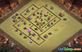 Top Town Hall 7 Base Layouts with Links #37340