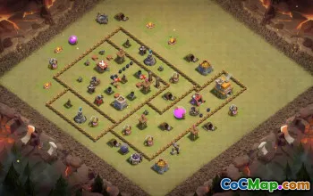 Top Town Hall 7 Base Layouts & Links #37344