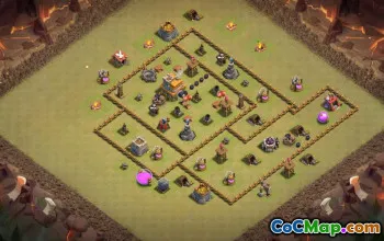 Top Town Hall 7 Base Layouts with Link #37348
