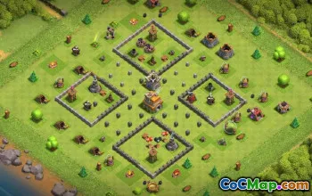 Top Town Hall 7 Base Layouts with Link #37360