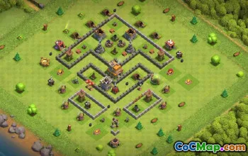 Top Town Hall 7 Clash of Clans Base Layouts #37369