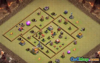 Top Town Hall 7 Base Layouts for Clash of Clans #37377