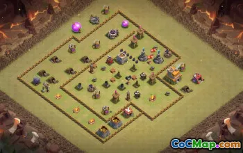 Effective Town Hall 7 Base Layouts for Clash of Clans #37404