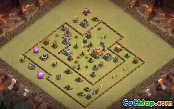 Top Town Hall 7 Base Layouts with Links #37406