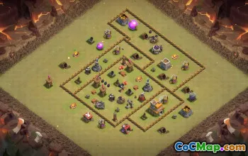 Top Town Hall 7 Base Layouts for Clash of Clans #37409